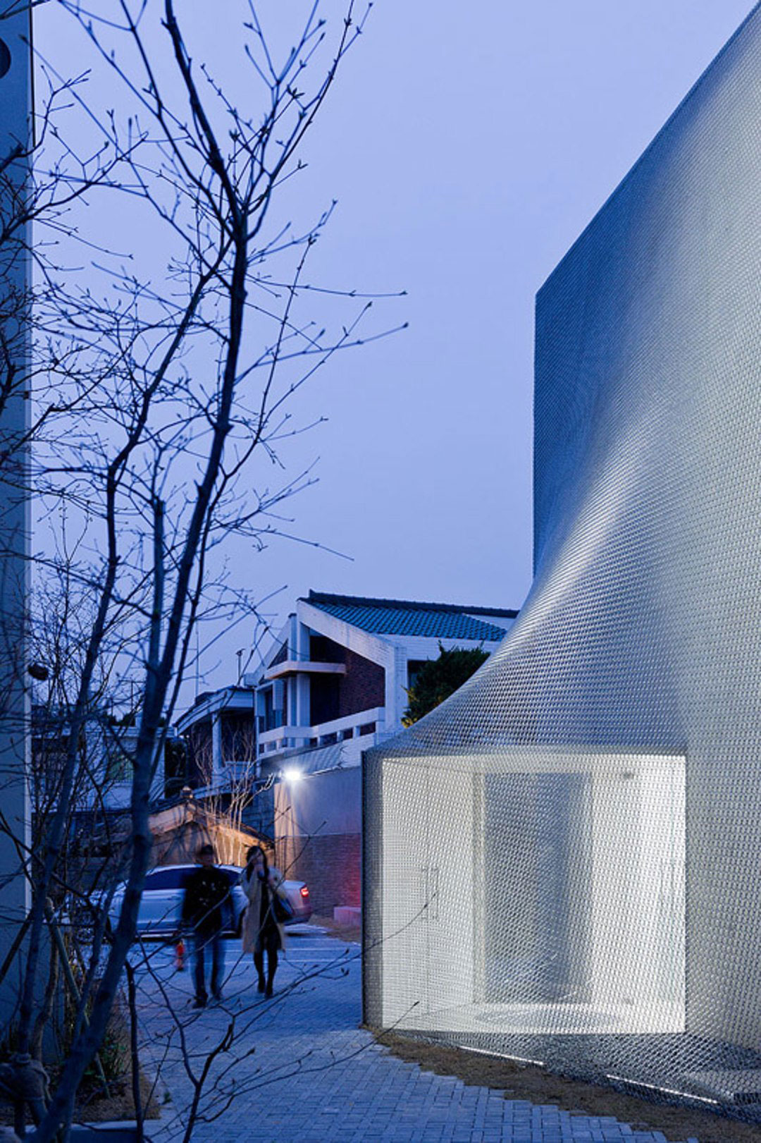 建築外牆，建築設計，包裹的建築物