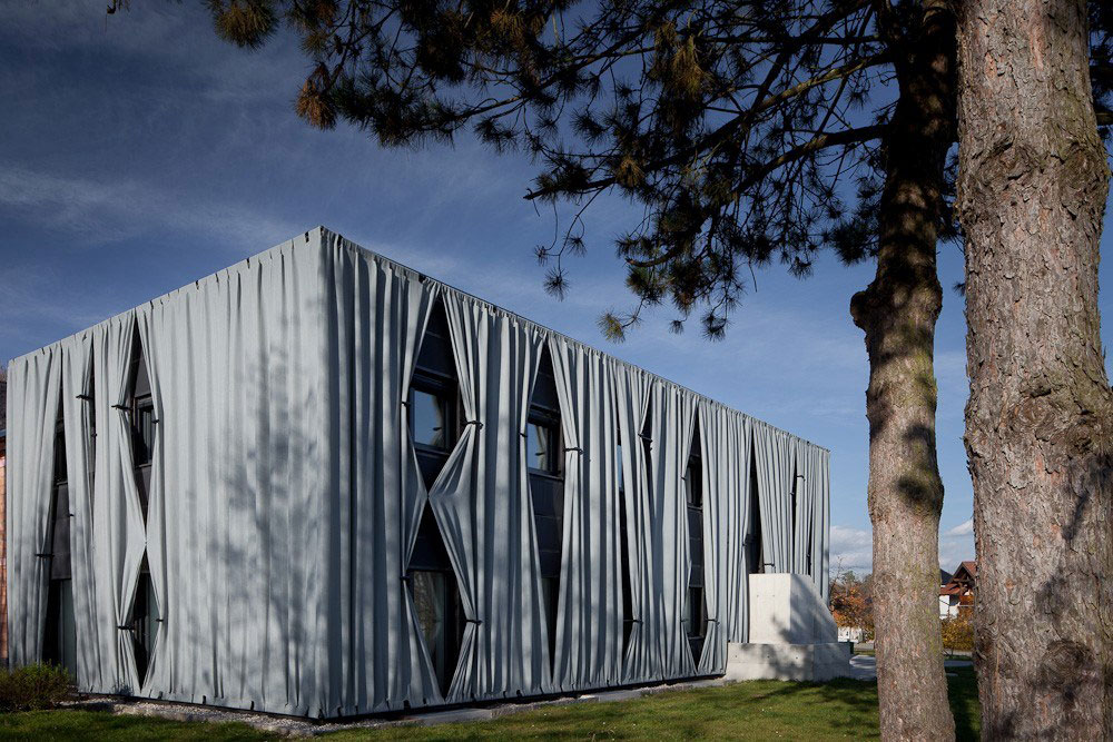 建築外牆，建築設計，包裹的建築物