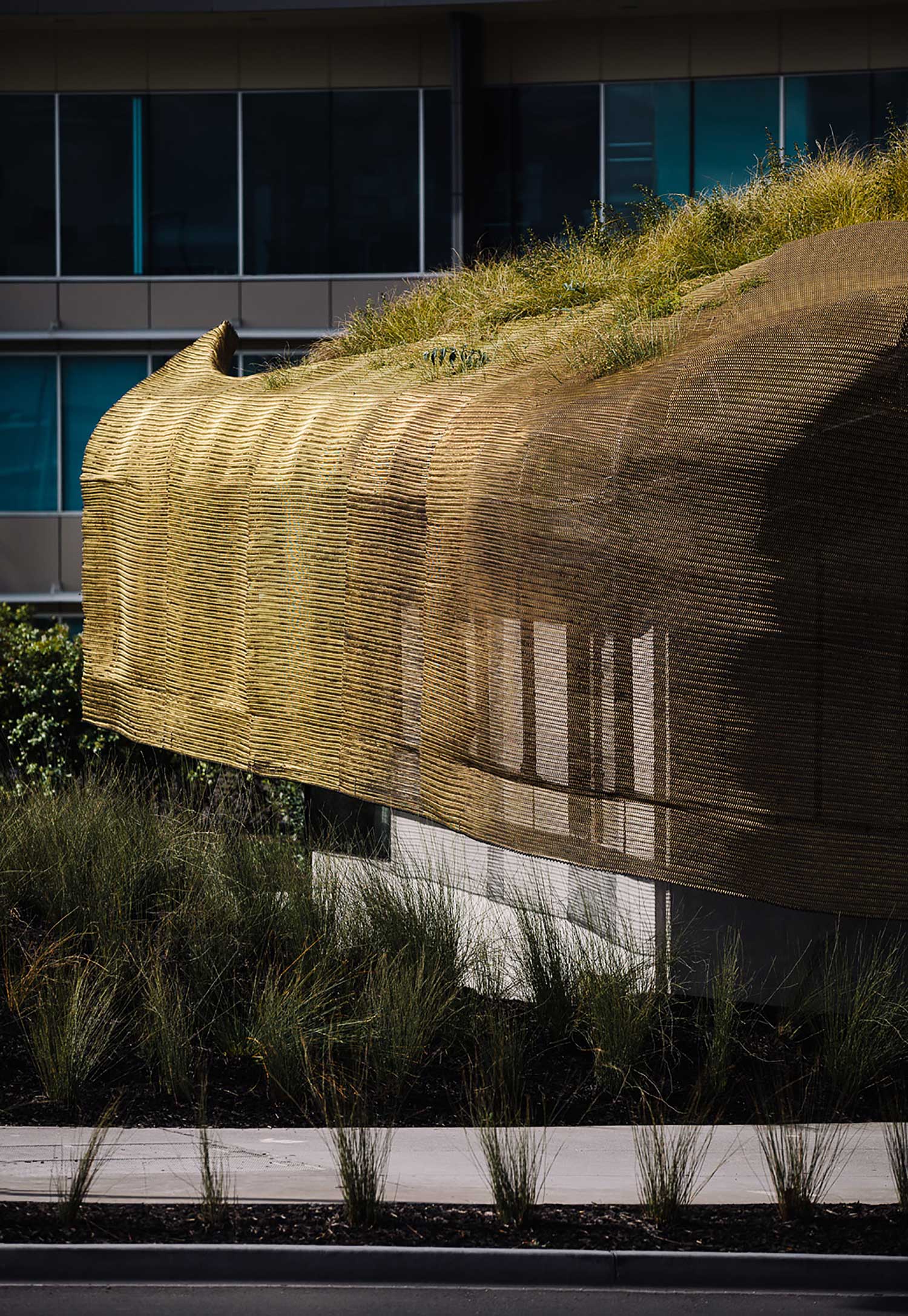 建築外牆，建築設計，包裹的建築物