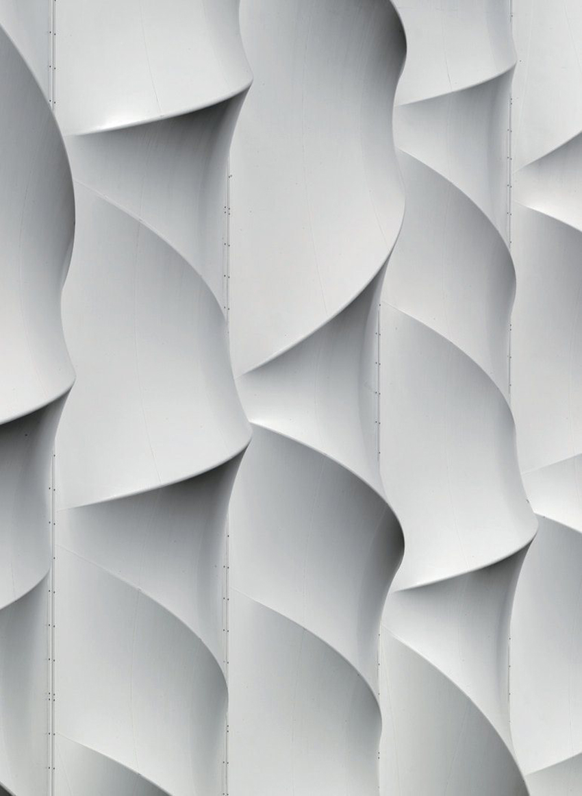 建築外牆，建築設計，包裹的建築物