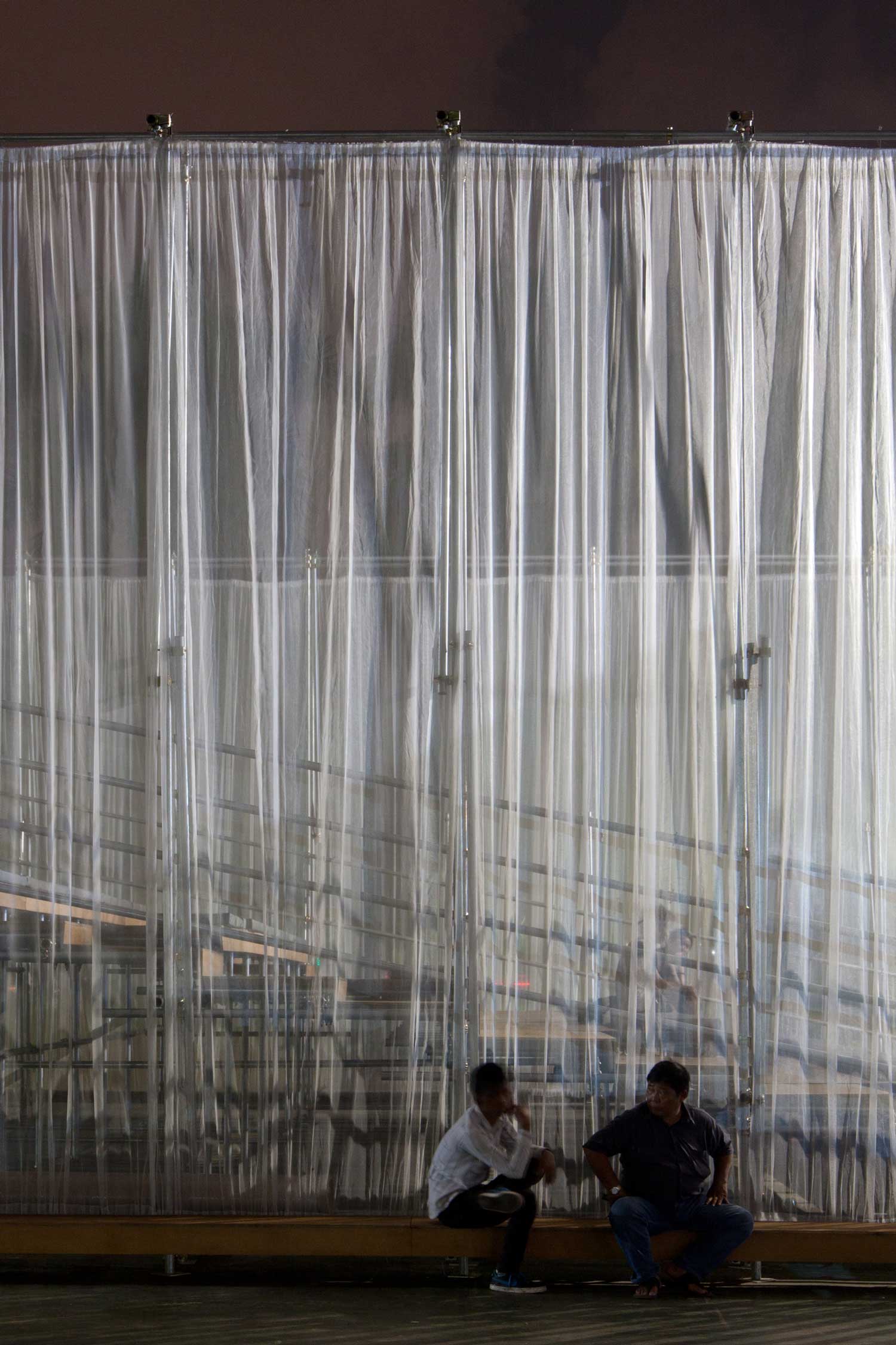 建築外牆，建築設計，包裹的建築物