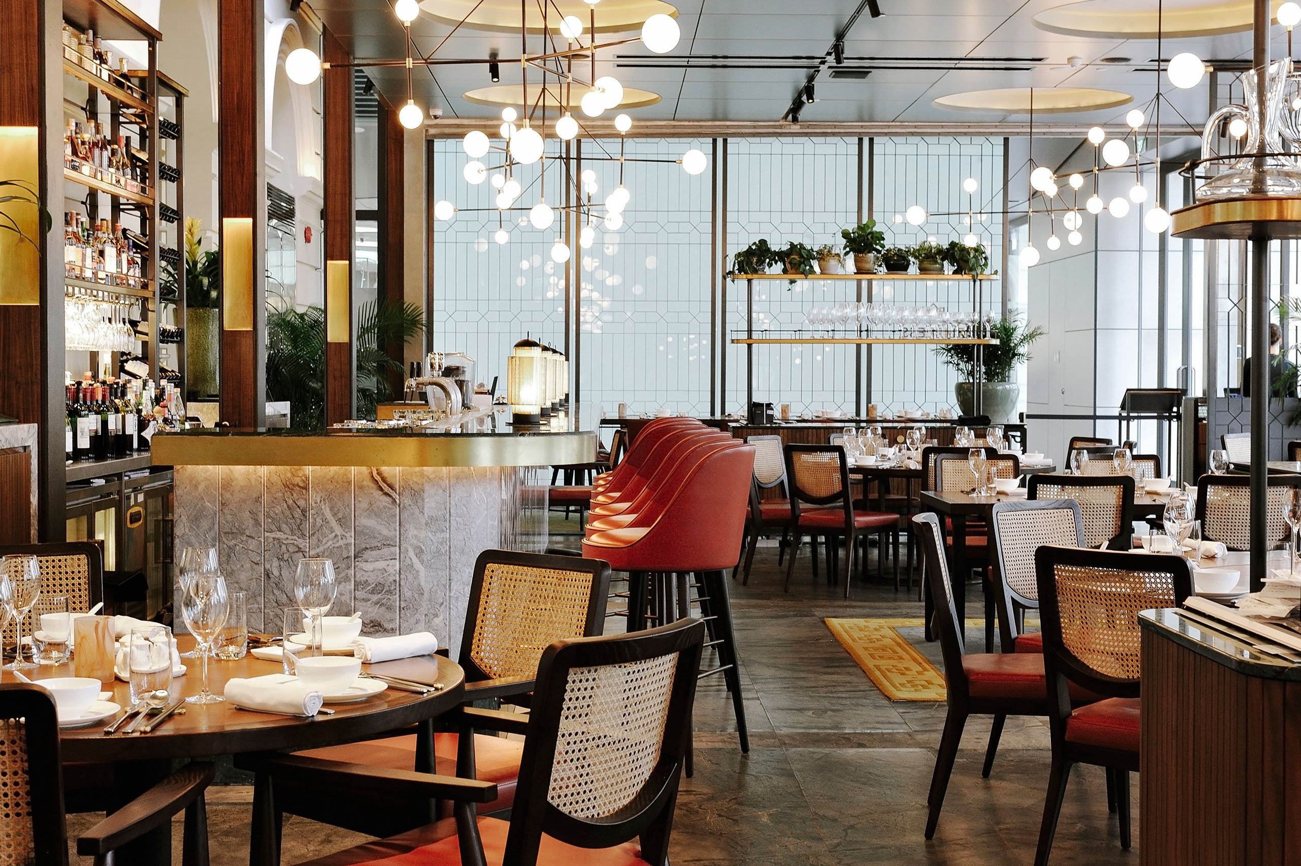 商業空間,餐飲空間,皇後餐廳,國外餐廳設計,中國風餐廳