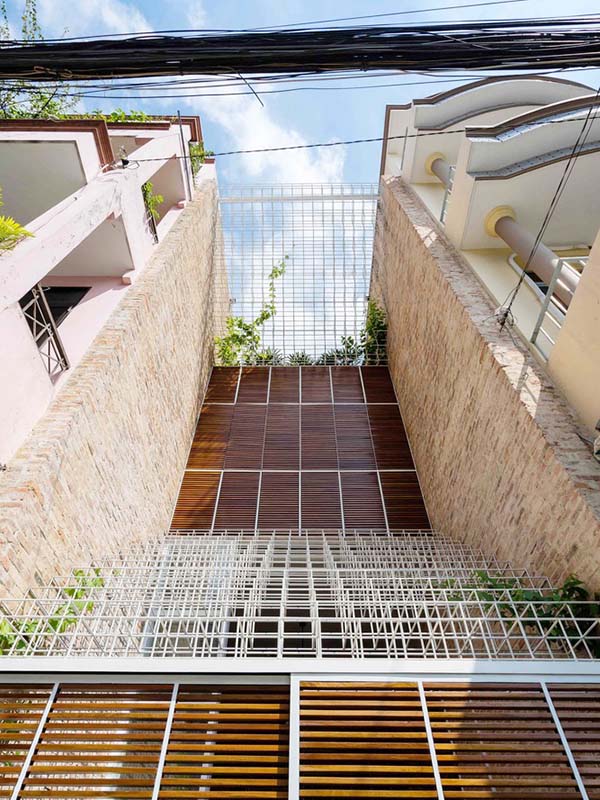 住宅空間,住宅設計,建築改造,越南排屋改造,