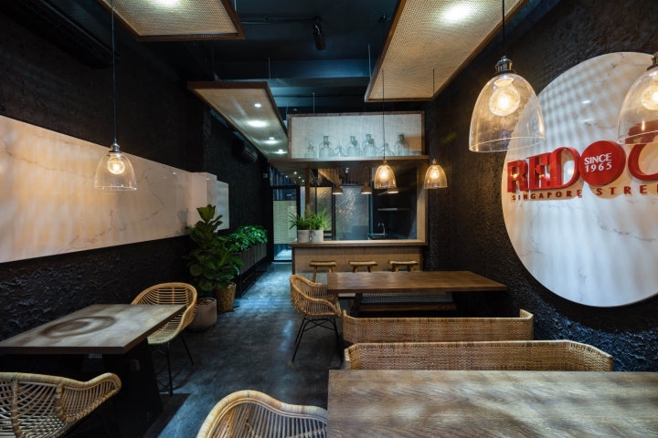 商業空間，餐飲空間，建築改造，越南排屋改造設計，國外餐廳設計