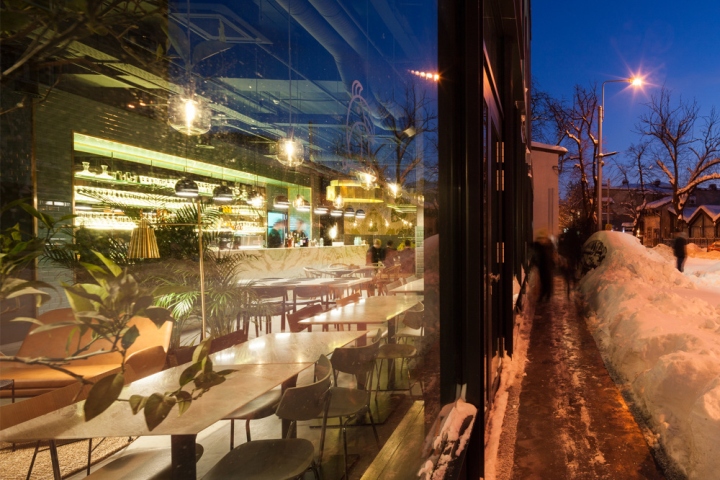 商業空間,餐飲空間,國外餐廳設計,自然風格餐廳,主題餐廳,綠色設計