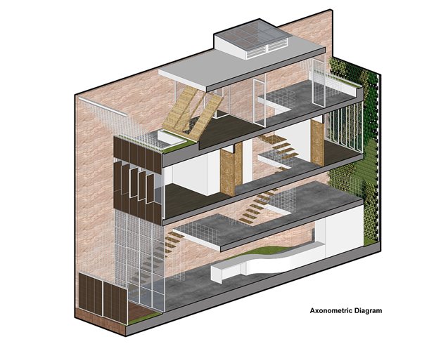 住宅空間,住宅設計,建築改造,越南排屋改造,