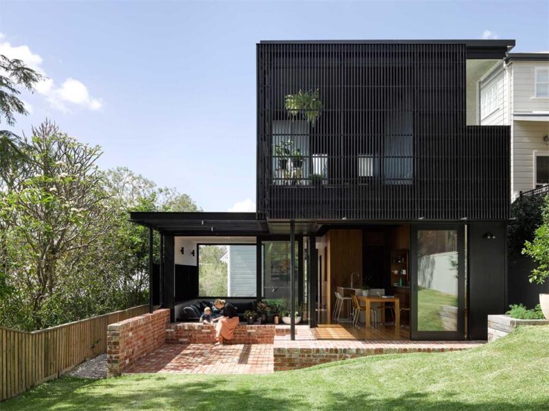 澳大利亞紅磚別墅現代風格設計