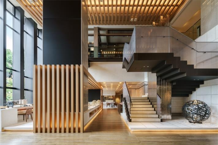 商業空間,酒店餐廳設計,四季酒店全日餐廳,日式傳統風格,優雅風格