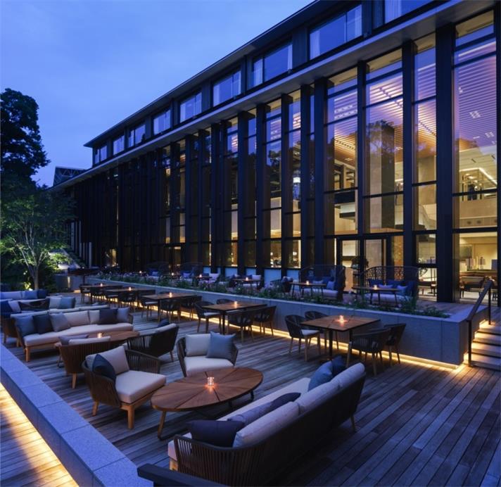 商業空間,酒店餐廳設計,四季酒店全日餐廳,日式傳統風格,優雅風格