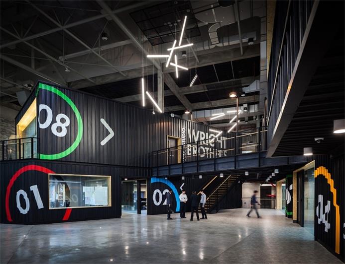 辦公空間,辦公室設計,科技公司辦公室設計,現代風格辦公室,創意社區