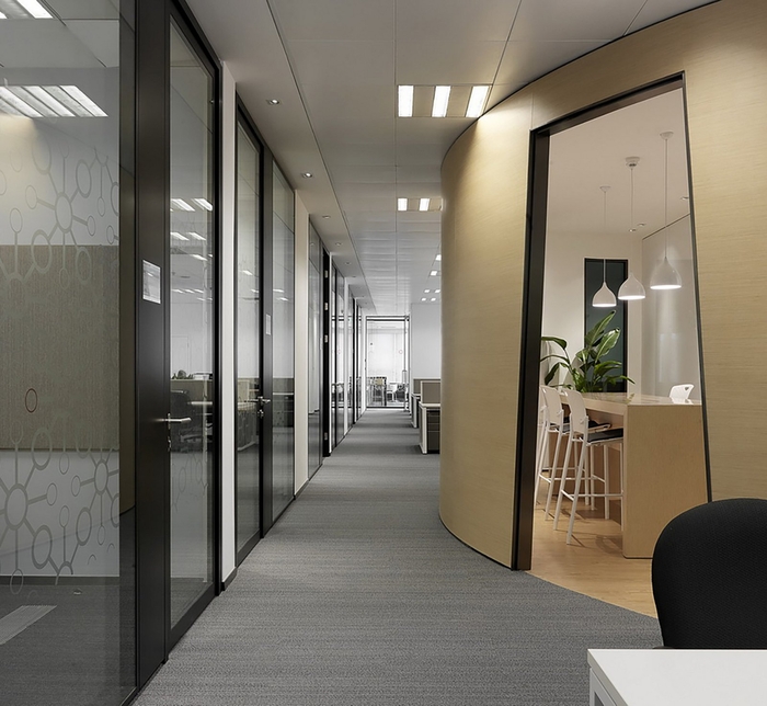 辦公空間，辦公室設計，上海辦公室設計，現代風格辦公室設計，醫療產品公司