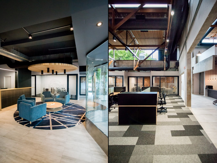 辦公空間，辦公室設計，國外辦公室設計，現代風格辦公室設計，建築改造設計