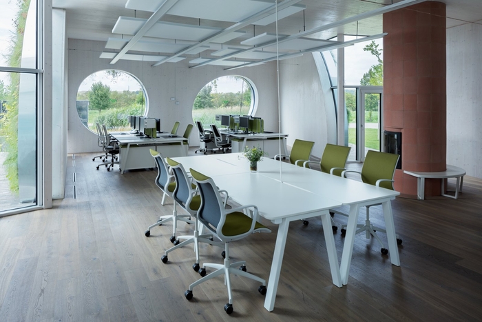 辦公空間,辦公室設計,國外辦公室設計,現代風格辦公室設計,未來派風格,環保建築