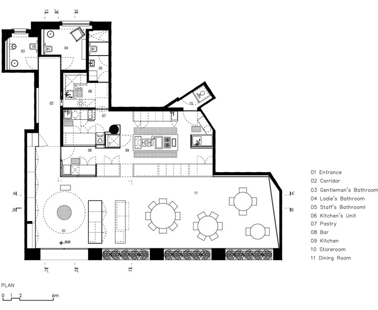 商業空間,餐飲空間,餐廳設計,國外餐廳設計,現代風格餐廳設計,建築改造