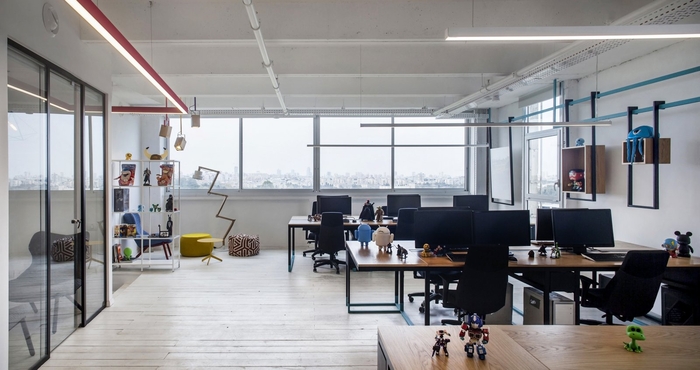 辦公空間，辦公室設計，國外辦公室設計，現代風格辦公室設計，遊戲公司辦公室設計