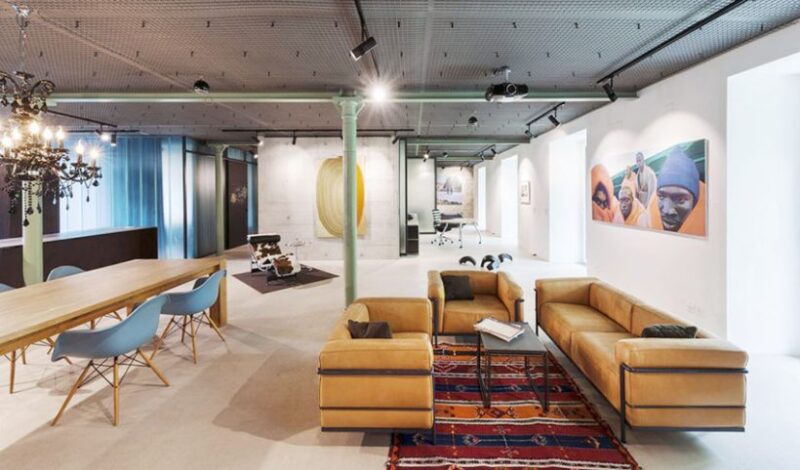 瑞士工業風LOFT閣樓現代公寓設計