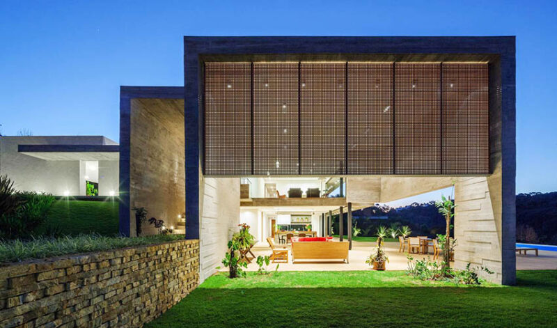 巴西無邊際度假別墅設計