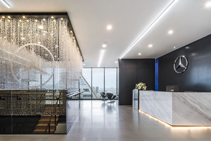辦公空間,汽車公司辦公室設計,奔馳辦公室設計,國外辦公室設計,總部辦公室設計