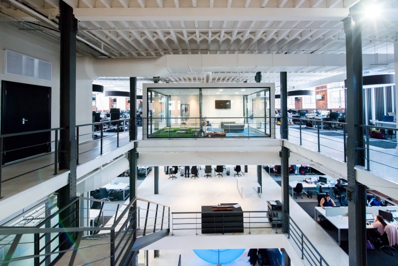 辦公空間,在線旅行社辦公室設計,現代風格辦公室,國外辦公室設計