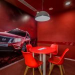 印度日產汽車現代風格辦公室設計