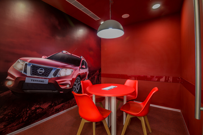 辦公空間,國外辦公室設計,辦公室設計,現代辦公室設計,日產汽車辦公設計