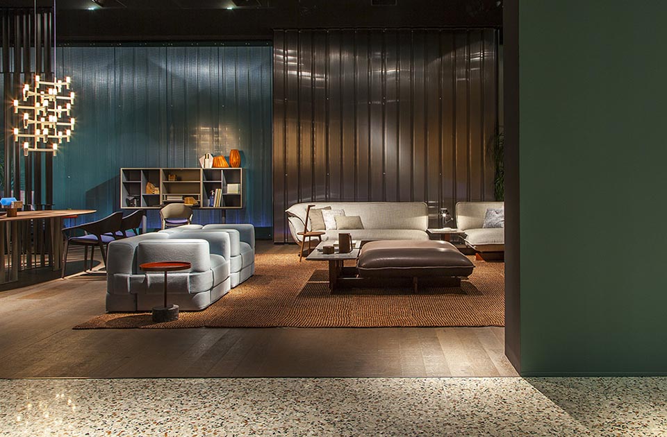 2017米蘭設計周計,家具展示廳設計,Cassina家具展覽