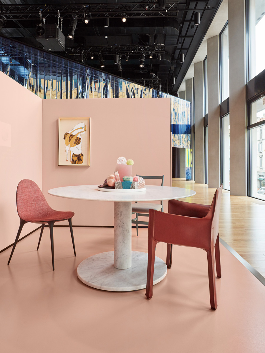 2017米蘭設計周計,家具展示廳設計,Cassina家具展覽