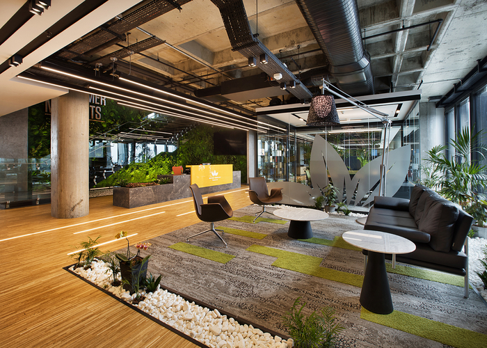 辦公空間,國外辦公室設計,辦公室設計,現代風格辦公室,煙草公司辦公室設計