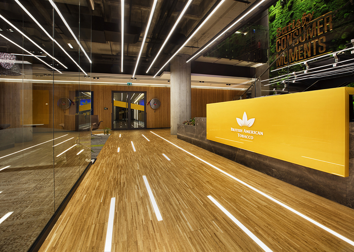 辦公空間,國外辦公室設計,辦公室設計,現代風格辦公室,煙草公司辦公室設計