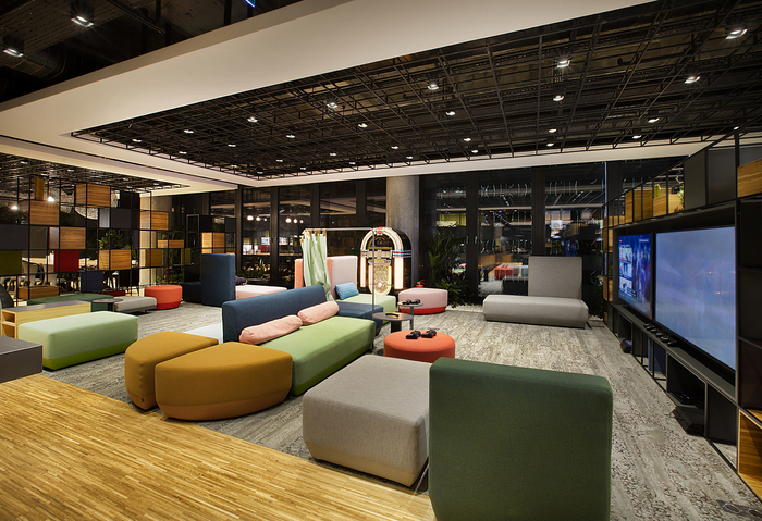 辦公空間,國外辦公室設計,辦公室設計,現代風格辦公室,煙草公司辦公室設計