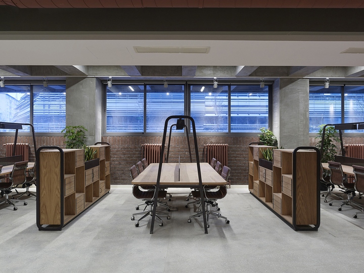 辦公空間，國外辦公室設計，共享辦公室設計，現代風格辦公室