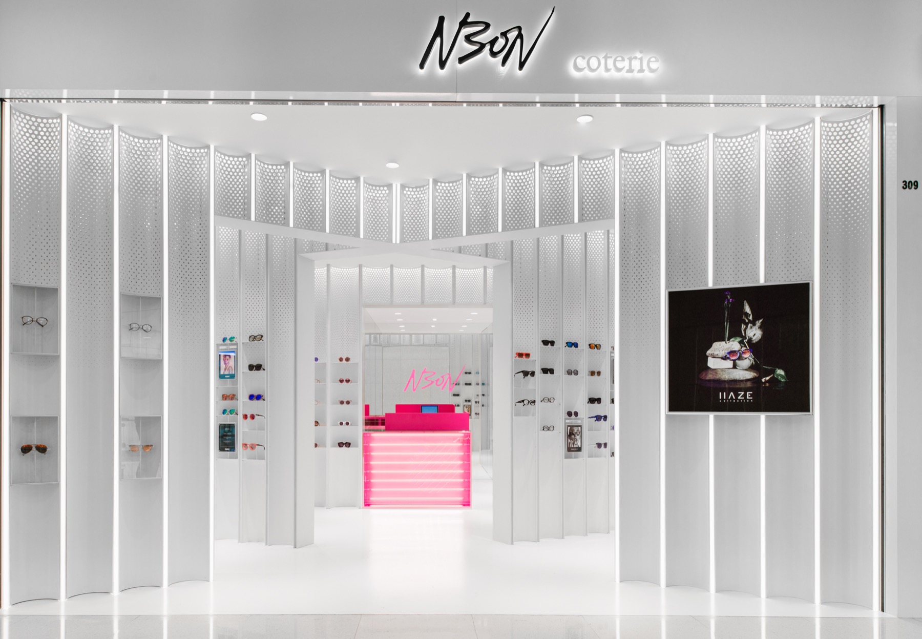 商業空間,時尚空間,眼鏡店店,零售空間,概念店設計