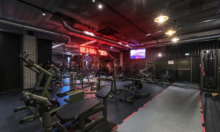 健身房設計,俱樂部設計,娛樂空間,商業空間