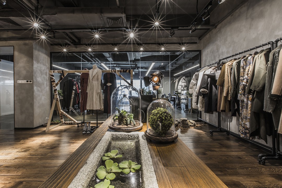 辦公空間,國內辦公室設計,服裝公司辦公室設計,中國風辦公室