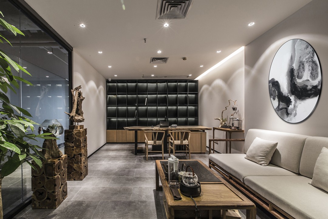 辦公空間,國內辦公室設計,服裝公司辦公室設計,中國風辦公室