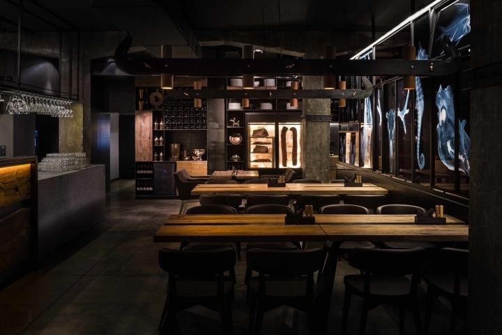 餐廳設計,餐飲空間,現代風格餐廳設計,建築改造