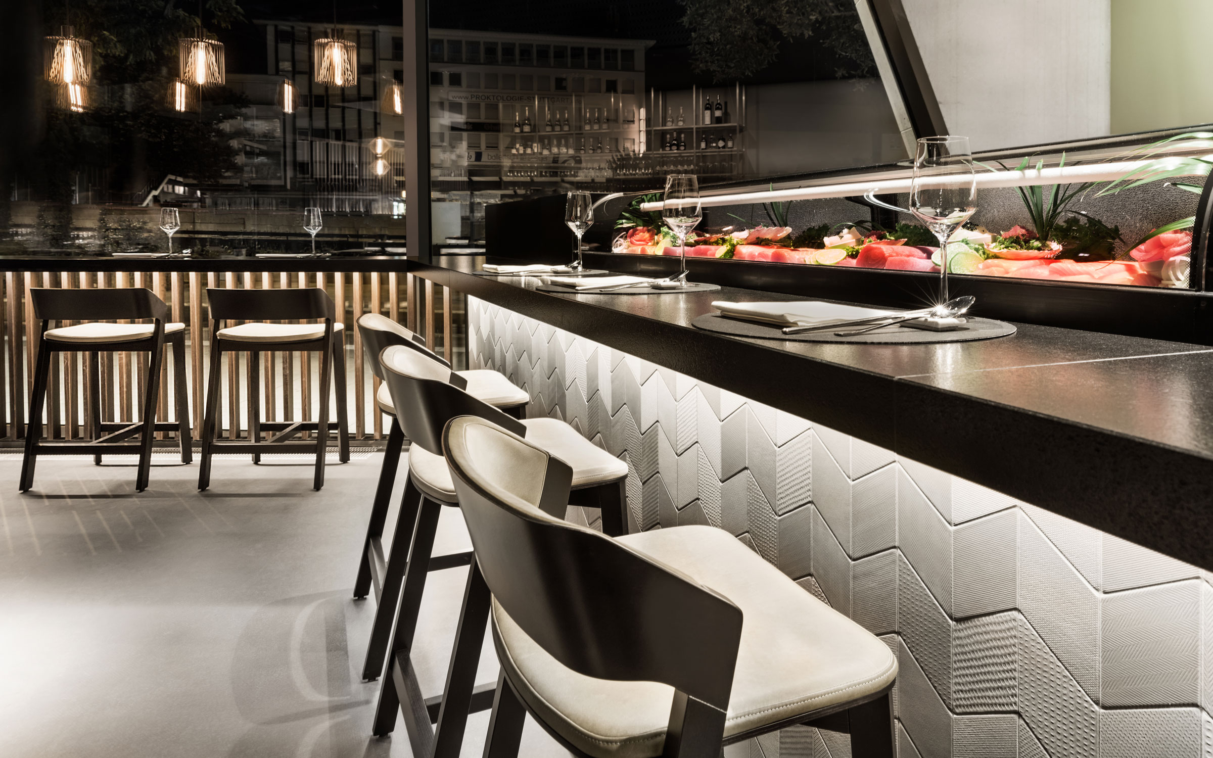 餐廳設計,餐飲空間,現代風格餐廳設計,壽司燒烤店