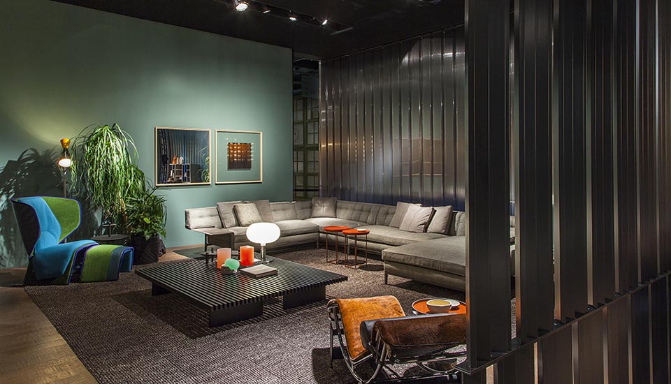 2017米蘭設計周計,家具展示廳設計,Cassina家具展覽