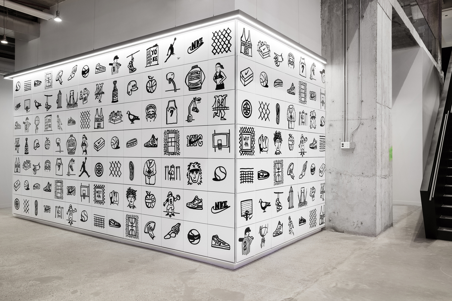 辦公空間,國外辦公室設計,現代辦公室設計,耐克紐約總部