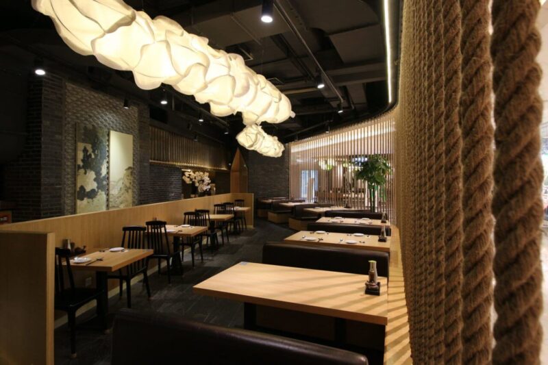 回家吃一頓熱飯—上海AA JIA日式風格餐廳設計