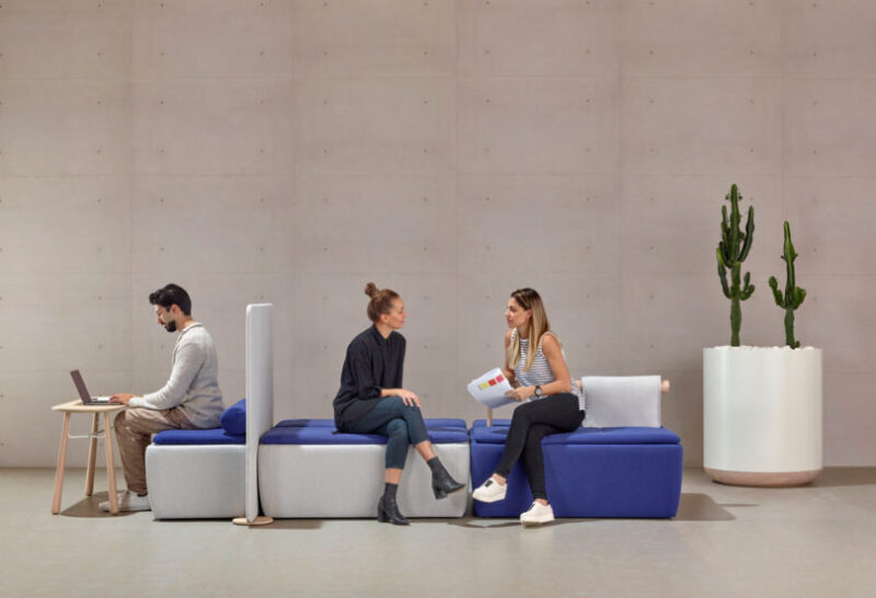 鼓勵談話與協作—2017Toku係列辦公家具設計