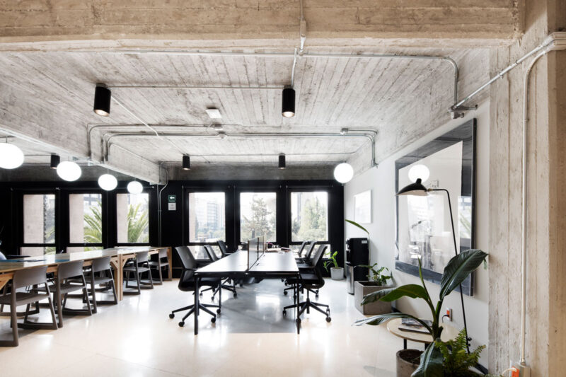 像在咖啡廳一般愜意—墨西哥工業風LOFT辦公室設計