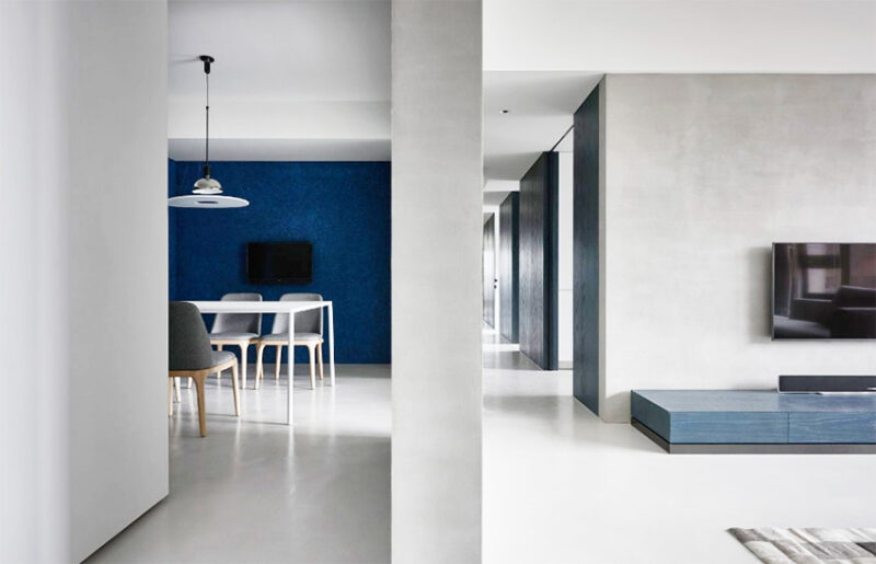 水泥的原始味道!寧靜灰創造現代感精致公寓