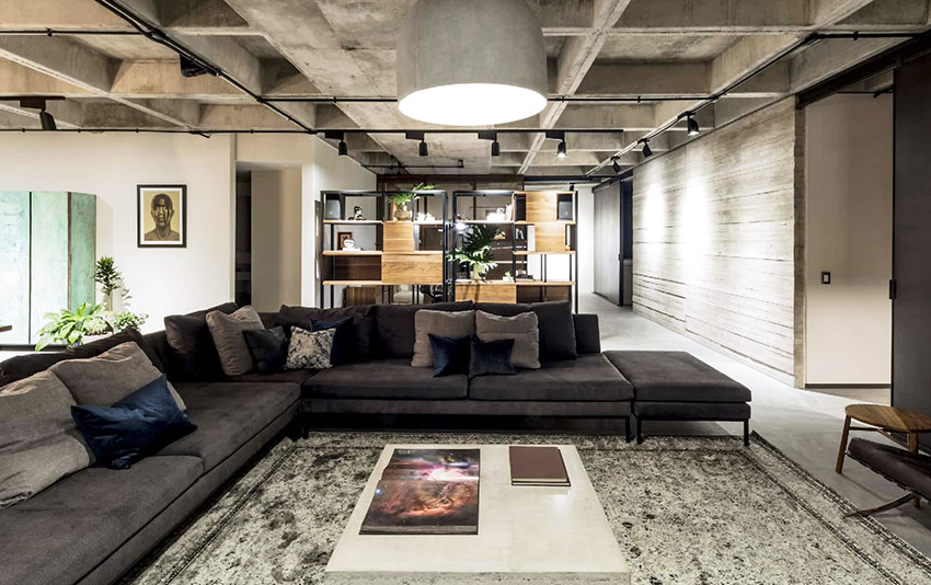 墨西哥住宅設計,住宅空間,公寓設計,工業風住宅設計