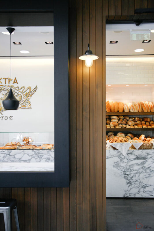 希臘Elektra麵包店設計