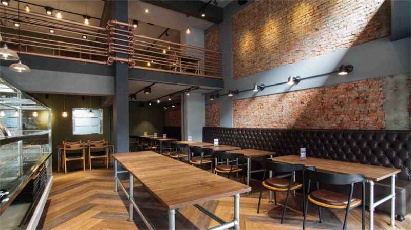 親子同遊—台北工業風Fun Cafe Fun輕食館設計