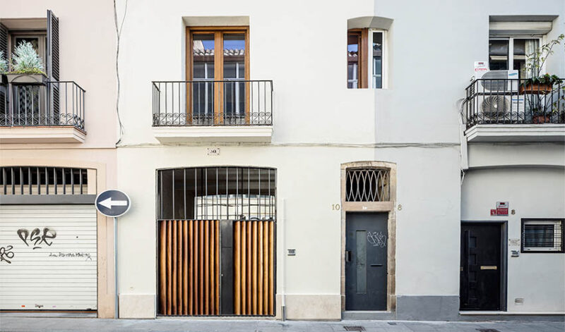 狹長屋改造！巴塞羅那135平商住合一宅