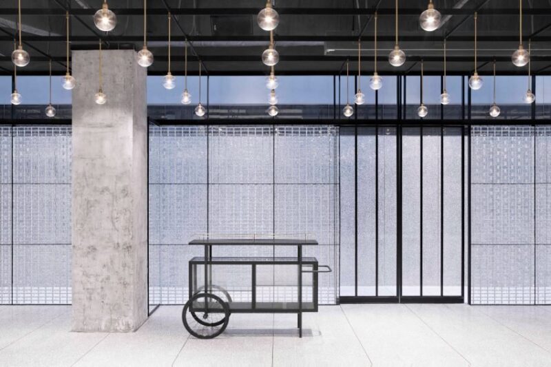 北京玻璃磚多功能會議廳設計：如恩設計Bei Space