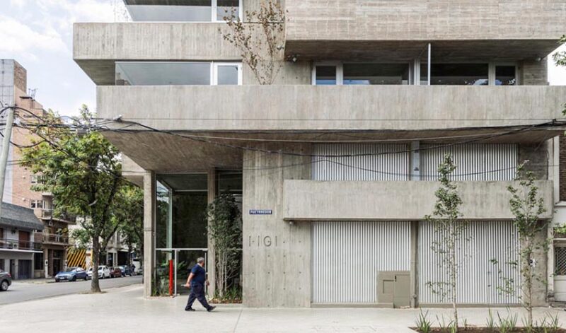 取材自清水模：阿根廷簡約水泥青年公寓