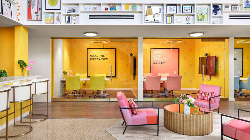 來看看這家做女性約會應用公司的辦公環境